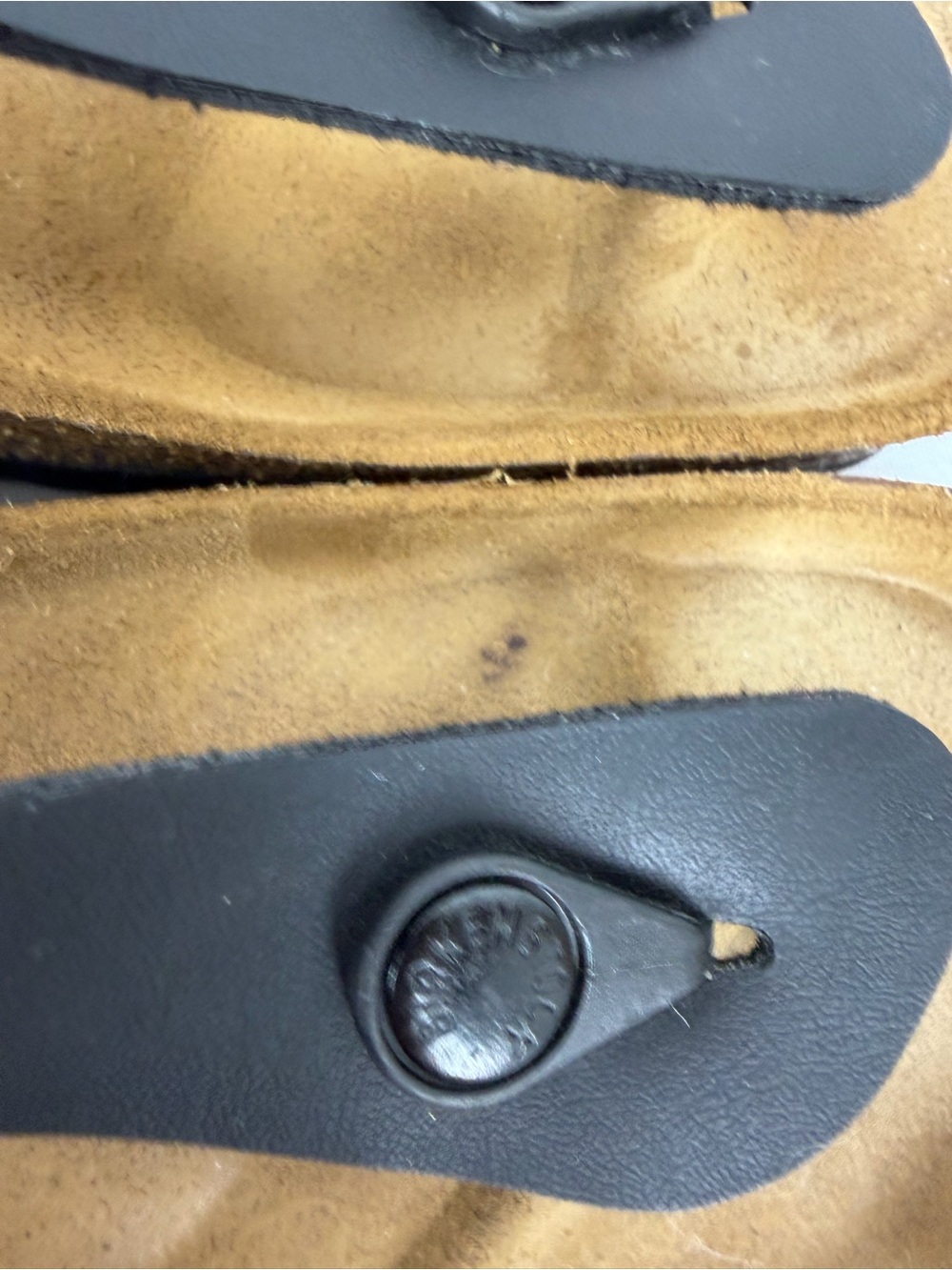 Birkenstock Women’s size 38 / 7 Gizeh Black Thong Sandals - Picture 5 of 13